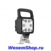 Светодиодная фара рабочего света Wesem LED1F.47481 с ручкой, проводом и выключателем